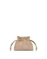 Beige Mini Flamenco Clutch Bag | LOEWE | All | Antonia