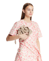 Beige Mini Flamenco Clutch Bag | PDP | Antonia