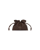 Brown Mini Flamenco Clutch Bag | PDP | Antonia