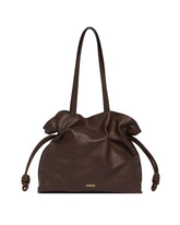 Brown Large Flamenco Clutch | PDP | Antonia