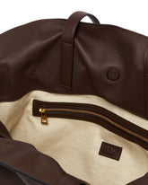 Brown Large Flamenco Clutch | PDP | Antonia