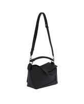 Black Small Puzzle Edge Bag | PDP | Antonia