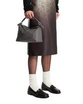 Gray Small Puzzle Edge Bag | PDP | Antonia