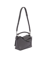 Gray Small Puzzle Edge Bag | PDP | Antonia