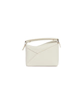 White Mini Puzzle Bag | PDP | Antonia