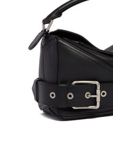 Black Small Puzzle Biker Bag | PDP | Antonia