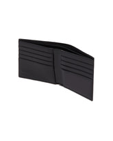 Black Puzzle Bifold Wallet | PDP | Antonia