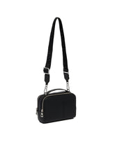 Black Camera Mini Shoulder Bag | PDP | Antonia
