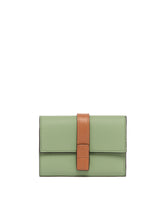 Green Leather Vertical Wallet | LOEWE | All | Antonia
