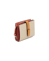 Beige Bifold Wallet with Zip | PDP | Antonia