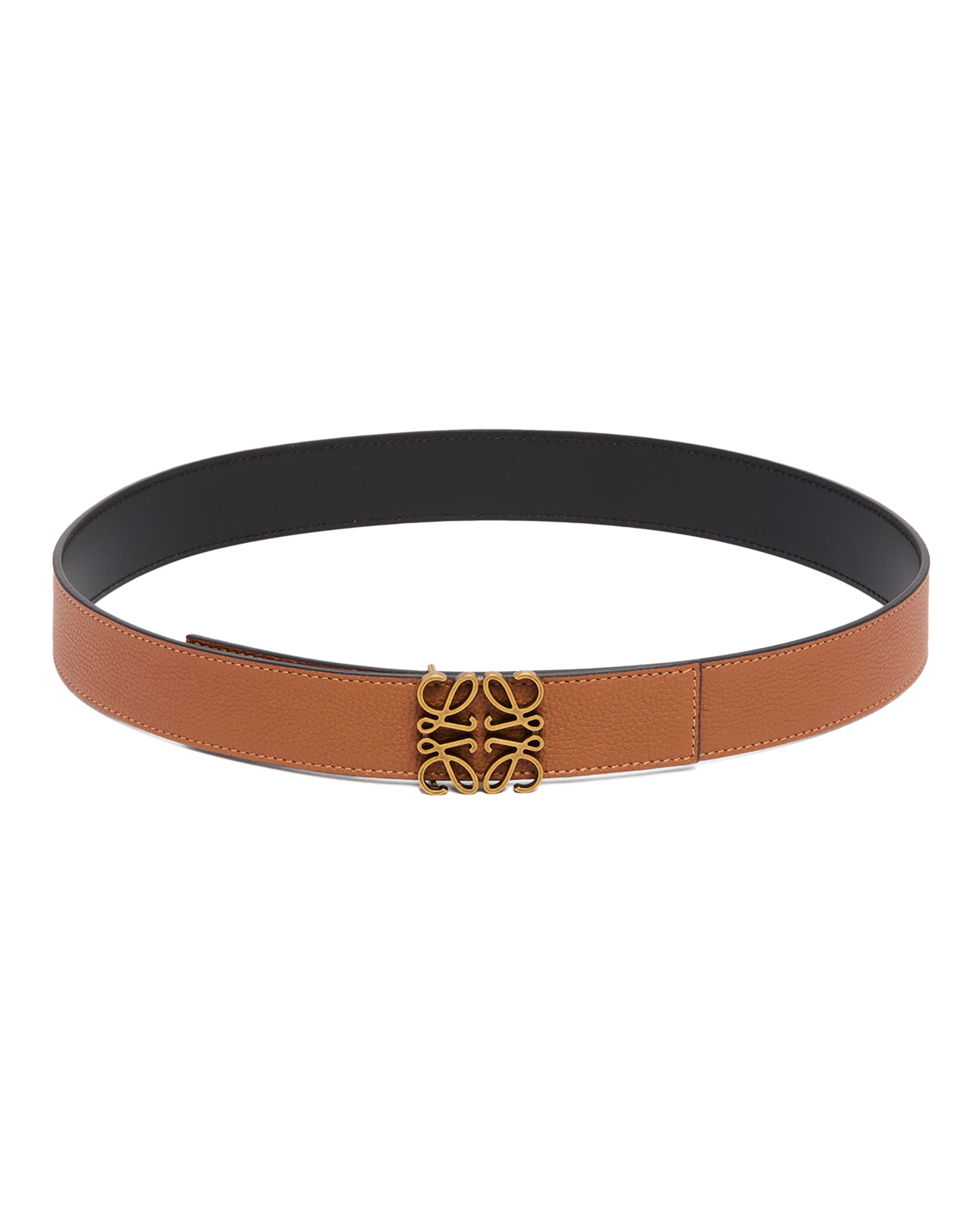 Anagram Reversible Leather Belt | LOEWE - Antonia