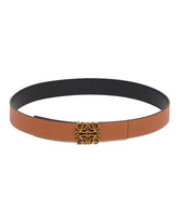 Anagram Reversible Leather Belt | PDP | Antonia