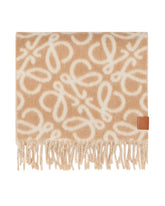 Beige Anagram Scarf | PDP | Antonia