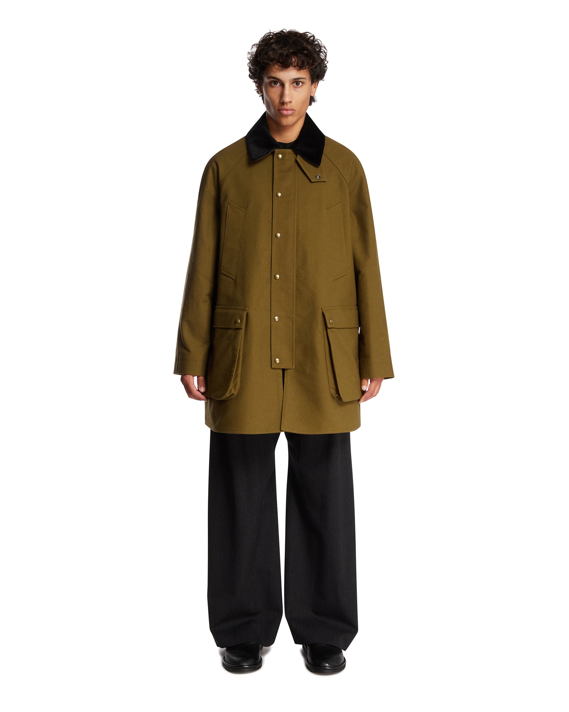 Green Trapeze Jacket | LOEWE - Antonia