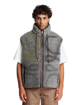 Gray Wool Blend Vest | PDP | Antonia