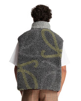 Gray Wool Blend Vest | PDP | Antonia