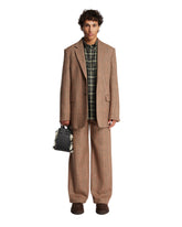 Pantaloni Barrel In Lana Marroni | PDP | Antonia