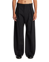 Pantaloni In Lana Blu | PDP | Antonia