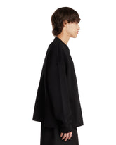 Black Relaxed Anagram Sweater | PDP | Antonia