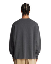 Maglione Relaxed Anagram Grigio | PDP | Antonia