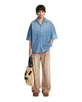 Camicia Anagram In Denim Blu | PDP | Antonia