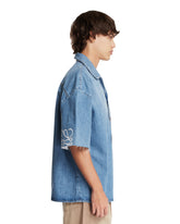 Camicia Anagram In Denim Blu | PDP | Antonia