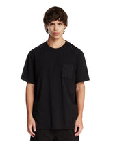 T-Shirt Anagram In Cotone Nera | PDP | Antonia