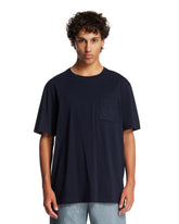 T-Shirt Con Logo Anagram Blu | PDP | Antonia