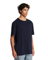 T-Shirt Con Logo Anagram Blu | PDP | Antonia