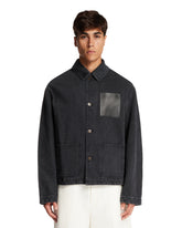 Black Anagram Jacket | PDP | Antonia