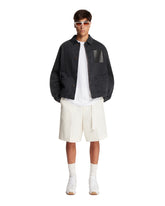 Black Anagram Jacket | PDP | Antonia