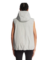 LOEWE x On White Striped Vest | PDP | Antonia