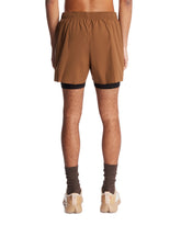 LOEWE x On Brown Running Shorts | PDP | Antonia
