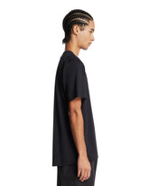 LOEWE x On Black Logo T-Shirt | PDP | Antonia