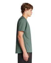 LOEWE x On Green Striped T-Shirt | PDP | Antonia
