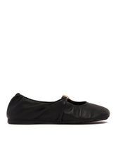 Black Pebble Soft Ballet Flats | LOEWE | All | Antonia