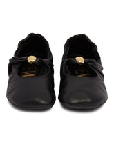 Black Pebble Soft Ballet Flats | PDP | Antonia