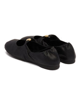 Black Pebble Soft Ballet Flats | PDP | Antonia