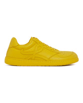 Yellow Jambo Leather Sneakers | PDP | Antonia