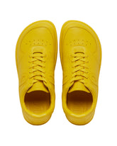 Yellow Jambo Leather Sneakers | PDP | Antonia