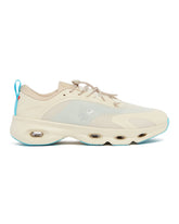 LOEWE x On Beige and Light Blue Cloudsolo Sneakers | PDP | Antonia