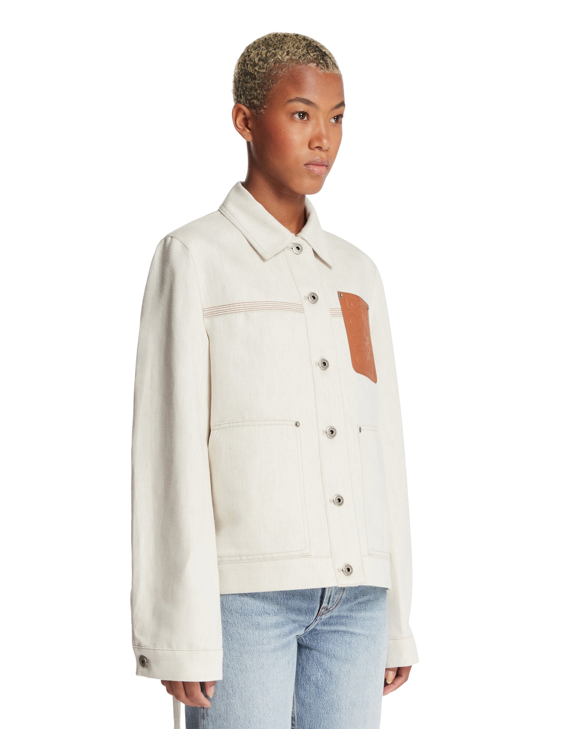 Beige Workwear Jacket | LOEWE - Antonia Beige Workwear Jacket | LOEWE - Antonia