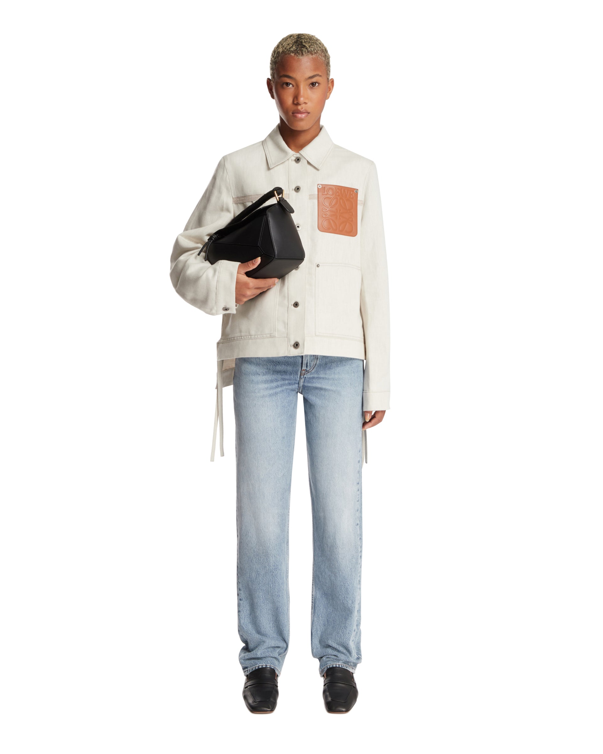 Beige Workwear Jacket | LOEWE - Antonia Beige Workwear Jacket | LOEWE - Antonia