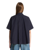 Blue Trapeze Shirt | PDP | Antonia