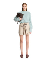 Beige Mini Skirt | PDP | Antonia