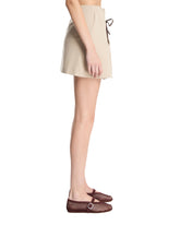 Beige Mini Skirt | PDP | Antonia