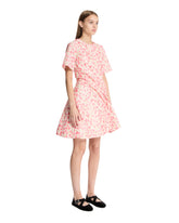 Floral Silk-Blend Taffeta Dress | PDP | Antonia