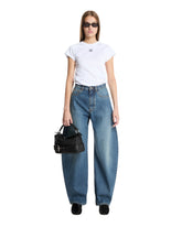 White Anagram Cotton T-Shirt | PDP | Antonia