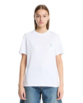 White Relaxed Logo T-Shirt | PDP | Antonia