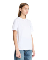 White Relaxed Logo T-Shirt | PDP | Antonia